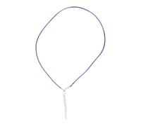 BUBEFSKD 1 cavo in pelle da 5 mm con chiusura a aragosta, catena a corda di cera, per collane, ciondoli, gioielli con chiusura, per donne e uomini, Taglia unica, come descritto