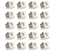 BUBEFSKD 10/20Pcs Stampante Blocco Riscaldamento Clip per X1C/P1 Fix Termistore Cartuccia Riscaldante Clip in Metallo Trattato Termica Riscaldatore in Ceramica