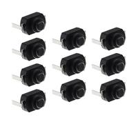 BUBEFSKD 10 interruttori a pulsante di blocco automatico che consentono di accendere e spegnere il bruciatore, per un funzionamento confortevole, facile da installare, accendere e spegnere il