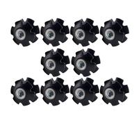 BUBEFSKD 10 Pz Cuffie Per Biciclette Nuclei Sospesi Bulloni Fissaggio Dado A Stella Bike Fangled Cuffie Per Bici Star Enduring Forcella Anteriore Mount Core Bulloni Fissaggio