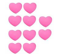 BUBEFSKD 10 Racchetta da Tennis Smorzatore Vibrazioni Morbido Silicone Ammortizzatori per Racchetta A Forma Cuore in Silicone Smorzatore per Corde Squash Ammortizzatori