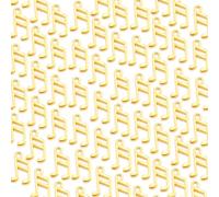 BUBEFSKD 100pcs Musical Note Forma Fascino Stampato Resistant Leges Ciondolo Per Collana E Bracciale Gioielli Fare Accessori Moda Gioielli, Taglia unica, come descritto