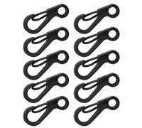 BUBEFSKD 10pcs carabiner clip in lega di alluminio portachiavi chiusura a molla gancio zaini accessori piccola clip zaini allegati
