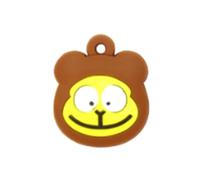 BUBEFSKD 1pc Simpatico Ammortizzatore di Tennis Divertente Racchetta Ammortizzatore Morbido Silicone Racet Dolce Tennis Ammortizzatore di Vibrazioni Silicone Racchetta Ammortizzatore