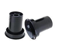 BUBEFSKD 2 altoparlanti Easy Installation Pipe per Home Theater Car Speakers Miglioramento delle vostre esperienze di ascolto ABS Speaker Port Tube