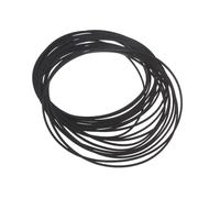 BUBEFSKD 20pcs Cintura di gomma quadrata per dispositivi di registrazione e video viaggi 1 Mm Forte Cintura di gomma Mista di Dimensioni Miste Per Lettore Musicale Portatile