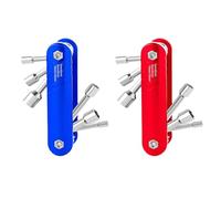 BUBEFSKD 5/6/8/9/10/12 mm 6 in 1 di carta pieghevole per chiavi inglesi, utensili di riparazione, adattatore per prenotazione, set di attrezzi per la riparazione della bicicletta per la casa