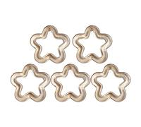 BUBEFSKD 5pcs Acrylhloge Charm Colorful Star Pendente Per Orecchino Collane Bracciali Gioielli Fare Approfondimenti Artigianato Gioielli Fabbricazione di Gioielli, Taglia unica, come descritto