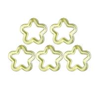 BUBEFSKD 5pcs Acrylhloge Charm Colorful Star Pendente Per Orecchino Collane Bracciali Gioielli Fare Approfondimenti Artigianato Gioielli Fabbricazione di Gioielli, Taglia unica, come descritto