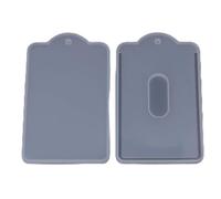 BUBEFSKD 6 cm x 10 cm Set di carte Pocket ID Ciondolo Expoxy Resina Silicone Stampo Gioielli Fabbricazione di Resina Artigianato Strumento Regalo