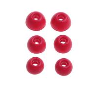 BUBEFSKD 6 punte in silicone per boccioli di studio / Fit Multi Color Eartips, auricolari antiscivolo, in morbido silicone