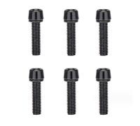 BUBEFSKD 6 pz Biciclette Stelo Superiore Viti di Copertura Affilatura Acciaio Inox Bicicletta Esagonale Con Lavatrici Biciclette Bulloni di Copertura Superiori Ringiovaniti