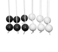 BUBEFSKD 6 Scale Sostituzione della Palla Gioco Lancio Duro Allenamento per Golf All'aperto per Golf Lancio Gioco Sostituzione Duratura della Palla