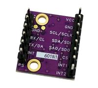 BUBEFSKD 601N1 6DOF Accelerometro Giroscopio Sensore con Rilevamento Preciso del Movimento per Robotica UAV E Dispositivi Elettronici Componente Giroscopio per Veicoli