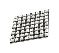 BUBEFSKD 64bit WS2812 5050 LED quadrati luci per atmosfere, illuminazione domestica, facile sviluppo dell'installazione, hobby elettronico