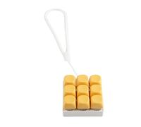 BUBEFSKD 9 tasti portatili, tester per interruttori giocattolo, portachiavi, feedback tattili per alleviare le paure dell'ufficio e dei giocattoli da viaggio, tester meccanico per tastiere