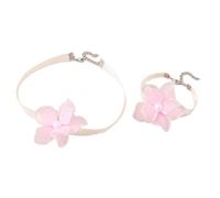 BUBEFSKD Accessori Alla Collana Con Ciondolo A Forma Farfalla E Cuore Braccialetto Set Gioielli Eleganti Per Donne Ragazze Set Gioielli Resistenti Sbiadimento
