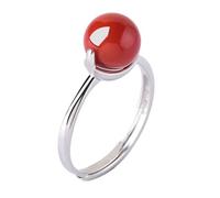 BUBEFSKD Accessori per dita di perle, anelli di apertura, coppie squisite gioielli, materiale metallico unico per la festa quotidiana alla moda, come descritto