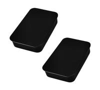 BUBEFSKD Accessorio Contenitore Multiuso Rettangolare Con Coperchio Scorrevole In Lamiera Stagnata Da 2 Pratica Soluzione Archiviazione. Scatola Regalo Per Le Vacanze Domestiche