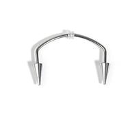 BUBEFSKD Acciaio inossidabile Smile Lip Tigre Denti Chiodo Piercing Dente Tigre C Forma Labbra Pneumatico Per Denti Vampiri Dic Utensili In Acciaio Inox, Taglia unica, come descritto, come descritto