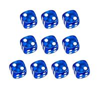 BUBEFSKD Acrilico 16 Mm ZiNS Mettere Colorato Cubo Sei Lati Con Punti Giocare Blocco Square Bambini Educazione Matematica Giocattoli Educativi Educazione Matematica Giocattoli Educativi