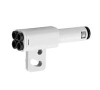 BUBEFSKD Adattatore 4 in 1-PTFE per P1 X1C P1S P1P accessori per stampanti, connettori per tubi flessibili, accessori per applicazioni di stampa, adattatore ABS