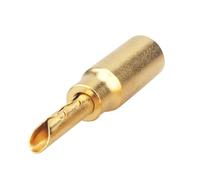 BUBEFSKD Adattatore acustico Banana Plug per cavo Soundbox con design seghettato, non richiede LOLT