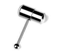 BUBEFSKD Anello vibrante Lingua Colori Misti Pungente Bilanciere Corpo Piercing Gioielleria Per Le Donne Uomini Vibrazione Adulto, Taglia unica, come descritto, come descritto