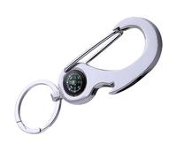 BUBEFSKD avvistamento impermeabile portachiavi bussole sopravvivenza campeggio montagna booting piccola navigazione bussola tascabile strumento di sopravvivenza