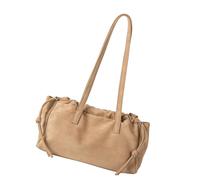 BUBEFSKD Borsa a tracolla multifunzione in pelle scamosciata retrò ispirata piccola borsa per il tempo libero o l'occasione del ballo di fine anno, arancione