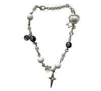 BUBEFSKD Braccialetto a cinque punte a forma di stella fatto a mano, elegante e unico, con dolore alle articolazioni a stella, accessorio per gioielli, artigianato unico, Taglia unica, come descritto