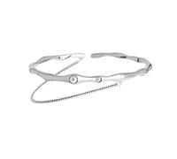 BUBEFSKD Bracciali Bracciali Gioielli Delle Donne Bracciale Regolabile Bracciale Aperto Catena di Perline Nappe Bracciale Avvolgente Bracciali Gioielli Bracciali Per Le Donne