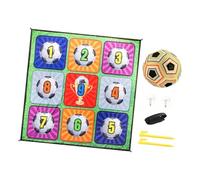 BUBEFSKD Calcio interattivo per migliorare la coordinazione, giocattolo sportivo pieghevole da 140 cm per lo sviluppo delle abilità