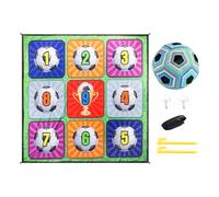 BUBEFSKD Calcio interattivo per migliorare la coordinazione, giocattolo sportivo pieghevole da 140 cm per lo sviluppo delle abilità