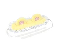 BUBEFSKD Carnivals Partito Donna Fotografia Fascia Per Capelli Pieghevole Pizzo Orso Forma Orecchio Fasce Bello Cerchietto Per Adulti Adulti Adolescenti Peluche Donna Lavaggio Del Viso Spa