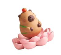 BUBEFSKD Cartone animato modello in resina animale figura porta divertimento e relax giocattoli animali decorazione per la vita dei cartoni animati figura