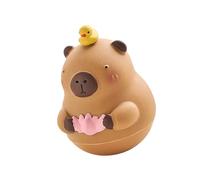 BUBEFSKD Cartone animato modello in resina animale figura porta divertimento e relax giocattoli animali decorazione per la vita dei cartoni animati figura