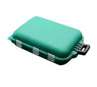 BUBEFSKD Cassetta degli Attrezzi da Pesca Portatile Organizer per Attrezzatura Plastica con 10 Scomparti Custodia Accessorio Esche Custodia Medicinali Organizer in Plastica con Divisori