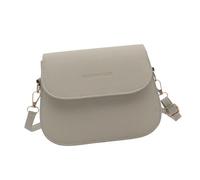BUBEFSKD Casual Piccolo Quadrato Crossbody Borsa Per Le Donne PU Pelle Solida Spalla Prezzo Con Copertura Del Patto E Cinghia Regolabile Multiuso Shopping Bag, beige.