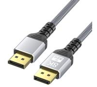 BUBEFSKD Cavo 8K Fornisce Frequenza Aggiornamento 60 Hz E Un'elevata Compatibilità con Vari Dispositivi Interfacce DP1.4 Cavo Frequenza Aggiornamento Elevata 300 Cm