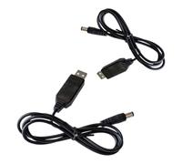 BUBEFSKD Cavo Convertitore Tensione da 5 V USB A 5x2 1 Mm Supporta L'uscita 9 12 per L'elettronica con Protezioni Cortocircuiti Cavo USB A Alimentazione