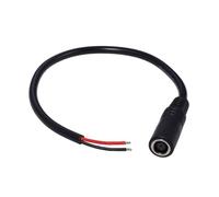 BUBEFSKD Cavo di alimentazione DC 7.4 x 5 0 mm Femmina Fino a 2 pin 18AWG 2 x 0 75 Mm² Fili Per Laptop Caricatore Supporti Fino a 120 W Cavo Per Dispositivi Elettronici