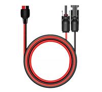 BUBEFSKD Cavo di prolunga solare impermeabile 10 AWG 50 a 600 V Cavo di prolunga per centrali elettriche Generatori Cavo impermeabile