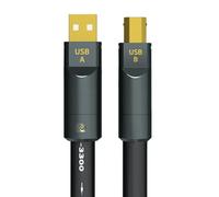 BUBEFSKD Cavo USB A A B Lungo 50-200 Cm 6N Riduzione del Rumore qualità Prestazioni Ricche E Chiare da Maschio A B Maschio
