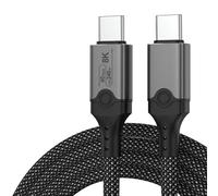 BUBEFSKD Cavo USB Tipo C Uscita Video 8K60hz Trasferimento Dati velocità A 40 Gbps PD240W Connessione Efficiente Cavo Ricarica Ricarica Rapida USB C