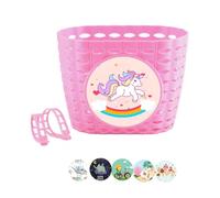 BUBEFSKD Cestino Da Bici Per Bambini Impermeabile E Robusto In Plastica Portatile Bambini Biciclette Da Esterno. Cestino Manubrio Anteriore