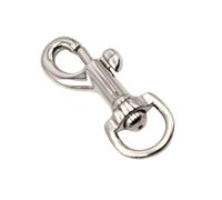 BUBEFSKD Clip per portachiavi in lega per borse e accessori per innescare gli occhi e gli accessori per cani e animali domestici, morsetto in lino, versatile per cinghie, Taglia unica, come descritto