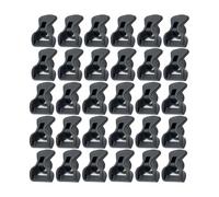 BUBEFSKD Clip per Tenda Flessibile da 30 Lotti con Costruzione La Copertura del Riparo da Campeggio E L'applicazione Ombra Clip Corda Tenda Portatile