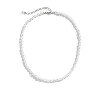 BUBEFSKD Collana Perle Fatte A Mano Come Collana Perle D'imitazione Ispirazione Vintage Braccialetto Per Amanti Della Catena Alla Clavicola Alla