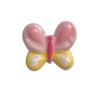 BUBEFSKD Colorato farfalla fascino resina ciondolo animale per braccialetti collane orecchini gioielli fare accessori fascino farfalla, Taglia unica, come descritto